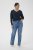 Kaffe Curve Lizzy Long Sleeve Pullover Midnight Marine - Camisolas de malha - 
