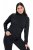Ulla Popken Basic Long Sleeve Slim Fit Turtleneck Black - Sweatshirts & hoodies - Sweatshirts, Hoodies e Malhas Aconchegantes