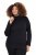 Ulla Popken Basic Long Sleeve Slim Fit Turtleneck Black - Sweatshirts & hoodies - Sweatshirts, Hoodies e Malhas Aconchegantes