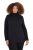 Ulla Popken Basic Long Sleeve Slim Fit Turtleneck Black - Sweatshirts & hoodies - Sweatshirts, Hoodies e Malhas Aconchegantes
