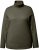 Ulla Popken Basic Long Sleeve Slim Fit Turtleneck Olive - Sweatshirts & hoodies - 