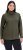 Ulla Popken Basic Long Sleeve Slim Fit Turtleneck Olive - Sweatshirts & hoodies - 