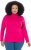 Ulla Popken Basic Long Sleeve Slim Fit Turtleneck Red Pink - Sweatshirts & hoodies - 