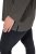Ulla Popken Back To Basics V-Neck Relaxed Fit Cotton Tee Graphite Grey - T-shirts - T-shirts femininas