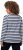 Ulla Popken Striped A-Line Long Sleeve Tee Navy Blue - T-shirts estampadas para mulher - 