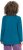 Ulla Popken Inverted Seam Long Sleeve Graphic Tee Teal - T-shirts estampadas para mulher - 