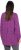 Ulla Popken Pleated Confetti Print Long Sleeve Tee Light Plum - T-shirts estampadas para mulher - 