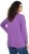 Ulla Popken Dream Rhinestone Lettering Long Sleeve Tee Light Plum - T-shirts estampadas para mulher - 