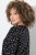 Ulla Popken Allover Printed Long Sleeve Tee Black - T-shirts estampadas para mulher - T-shirts Estampadas para Mulher