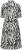 Kaffe Curve Alia Shirt Dress Black Chalk Animal - Vestidos midi - 