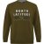 North Latitude Sweatshirt Army Green - Sweatshirts & hoodies - Sweatshirt & Camisolas com Capuz tamanhos grandes