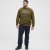 North Latitude Sweatshirt Army Green - Sweatshirts & hoodies - Sweatshirt & Camisolas com Capuz tamanhos grandes