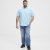 North Latitude Shirt Short Sleeve Turquoise - Camisas - Camisas Homem Tamanhos Grandes