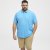 North Latitude Polo Pique Short Sleeve Turquoise - Pólos - Pólos Tamanhos Grandes Homem