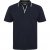 North Latitude Polo Pique V-Neck Navy - Pólos - Pólos Tamanhos Grandes Homem