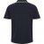 North Latitude Polo Pique V-Neck Navy - Pólos - Pólos Tamanhos Grandes Homem