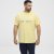 North Latitude T-Shirt Printed Short Sleeve Yellow - T-shirts - T-shirts Homem Tamanhos Grandes