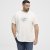 North Latitude T-Shirt Printed Short Sleeve White - T-shirts - T-shirts Homem Tamanhos Grandes
