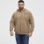 North Latitude Hoodie with Zipper Dark Sand TALL - TALL camisolas - 