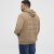 North Latitude Hoodie with Zipper Dark Sand TALL - TALL camisolas - 