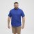 North Latitude Shirt Short Sleeve TALL Blue - ROUPAS DE HOMEM MT-6XLT - Tamanhos-Tall Homem