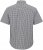North Latitude Shirt Short Sleeve Checked Grey - Camisas - Camisas Homem Tamanhos Grandes