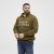 North Latitude Sweatshirt Half-Zip Green - Sweatshirts & hoodies - Sweatshirt & Camisolas com Capuz tamanhos grandes