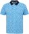 North Latitude Polo Pique Printed Turquoise TALL - ROUPAS DE HOMEM MT-6XLT - Tamanhos-Tall Homem
