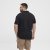 North Latitude Polo Pique Short Sleeve Black - Pólos - Pólos Tamanhos Grandes Homem