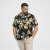 North Latitude Shirt Short Sleeve Printed Allover Black - Camisas - Camisas Homem Tamanhos Grandes