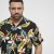 North Latitude Shirt Short Sleeve Printed Allover Black - Camisas - Camisas Homem Tamanhos Grandes