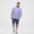 North Latitude Shirt Denim Printed Allover Blue - Camisas - Camisas Homem Tamanhos Grandes