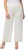 Ulla Popken Layered Chiffon Wide Leg Pants White - Jeans & Calças Femininas em Tamanhos Grandes – Plus Size - 