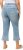 Ulla Popken Cropped Flared Eyelet Jeans Light Blue - Jeans & Calças Femininas em Tamanhos Grandes – Plus Size - 
