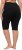 Ulla Popken Stretch Knit Bike Shorts Black - Jeans & Calças Femininas em Tamanhos Grandes – Plus Size - 