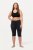 Ulla Popken Stretch Knit Bike Shorts Blue - Ulla Popken - Roupa Plus-Size Ulla Popken
