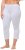 Ulla Popken Basic Stretch Knit Capris White - Jeans & Calças Femininas em Tamanhos Grandes – Plus Size - 