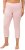 Ulla Popken Basic Stretch Knit Capris Pink - Jeans & Calças Femininas em Tamanhos Grandes – Plus Size - 