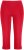 Ulla Popken Basic Stretch Knit Capris Red - Jeans & Calças Femininas em Tamanhos Grandes – Plus Size - 