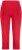 Ulla Popken Basic Stretch Knit Capris Red - Jeans & Calças Femininas em Tamanhos Grandes – Plus Size - 