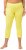 Ulla Popken Basic Stretch Knit Capris Yellow - Jeans & Calças Femininas em Tamanhos Grandes – Plus Size - 