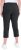 Ulla Popken Stretch Basic Bengaline Capri Pants Black - Jeans & Calças Femininas em Tamanhos Grandes – Plus Size - 