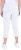Ulla Popken Stretch Basic Bengaline Capri Pants Snow White - Jeans & Calças Femininas em Tamanhos Grandes – Plus Size - 