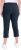 Ulla Popken Stretch Basic Bengaline Capri Pants Navy Blue - Jeans & Calças Femininas em Tamanhos Grandes – Plus Size - 