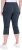 Ulla Popken Bengaline Elastic Waist Stretch Capri Pants Navy Blue - Jeans & Calças Femininas em Tamanhos Grandes – Plus Size - 