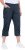 Ulla Popken Stretch Cotton Cargo Crop Pants Navy - Jeans & Calças Femininas em Tamanhos Grandes – Plus Size - 