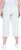Ulla Popken Stretch Cotton Cargo Crop Pants Snow White - Jeans & Calças Femininas em Tamanhos Grandes – Plus Size - 