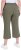 Ulla Popken Cool Linen Elastic Waist Capri Pants Loden Green - Jeans & Calças Femininas em Tamanhos Grandes – Plus Size - 