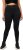 Ulla Popken High Waist Quick Dry Recycled Stretch Leggings Black - Jeans & Calças Femininas em Tamanhos Grandes – Plus Size - 