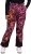Ulla Popken Hyprar Rose Print Fully Lined Ski Pants Orange - Jeans & Calças Femininas em Tamanhos Grandes – Plus Size - 